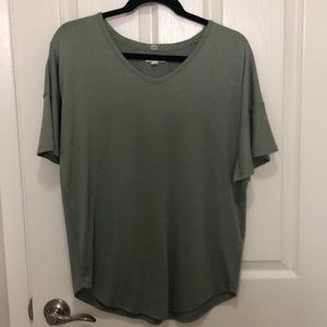 Sage green T